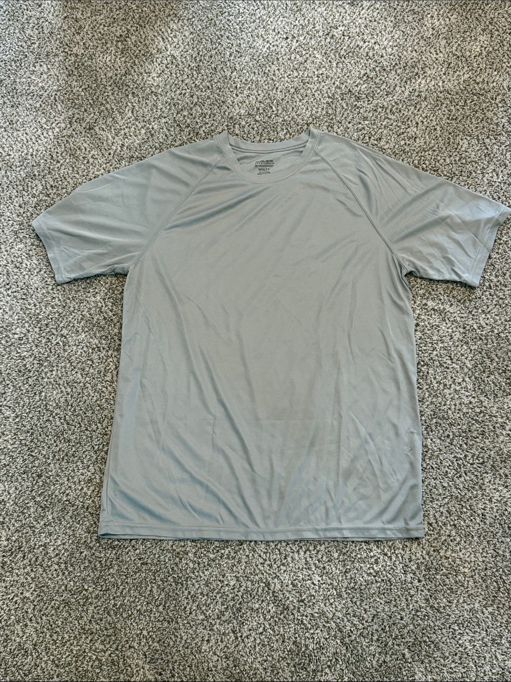 Men's Performance Crew Neck Shirt - Light Gray